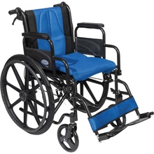 Mobiak Invalidný vozík "Golden" modro čierny