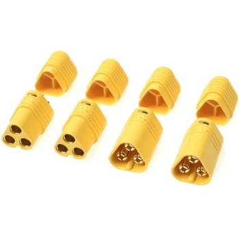 Revtec Позлатен конектор mt-60 с капак (2 двойки)