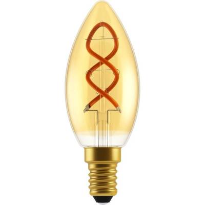 Nordlux LED žárovka svíčka E14 2,5W C35 zlatá