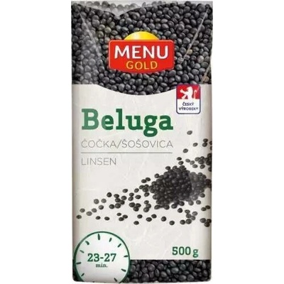 Menu Gold Čočka černá Beluga 0,5 kg