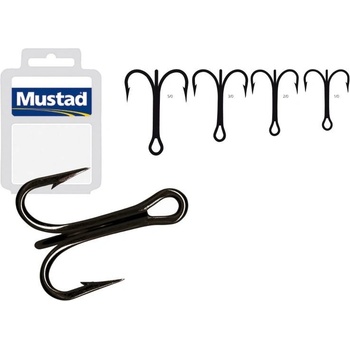 MUSTAD Trojháček 9430-TF teflon vel.1 5 ks