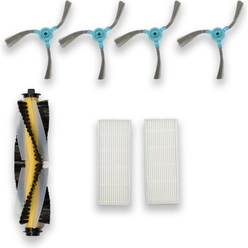 Mobilly комплект резервни четки и филтър за Sencor SRV9250 9200 8250 6250 4250 4200, 7 бр (set sencor SRV9250 7 pc)