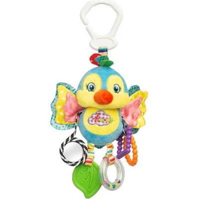 Sensillo Играчка за количка Sensillo - Птиче, цветна (SILLOZ-0502)