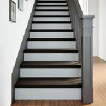 vidaXL Стълбищни стъпала, 12 бр, кафяво-черни, 80x30x2 см, дъб масив (3283044)