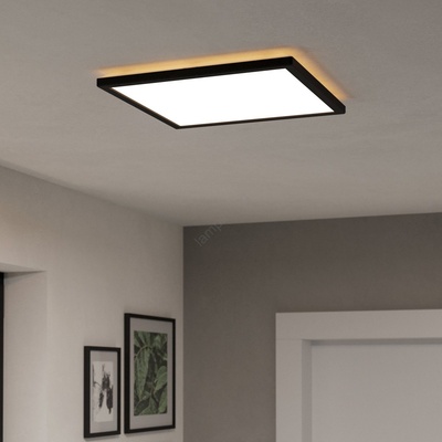 EGLO 901456-LED Димируема лампа за баня ROVITO-R 17, 6W/230V 39x39 см IP44 черен + д. у (EG901456)