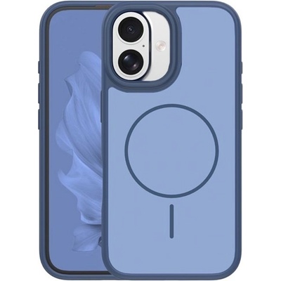 Gigapack iPhone 17 GIGAPACK Силиконов капак за телефон, пластмасов заден капак, MagSafe, BLUE GP-181562 (GP-181562)