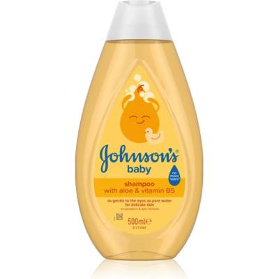 Johnson's Wash and Bath нежен детски шампоан 500ml