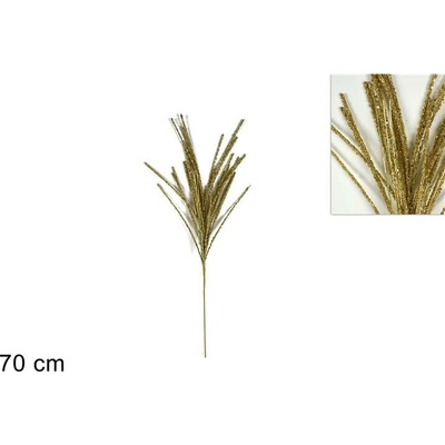 MAKRO Vetvička zápich 70cm zlatá