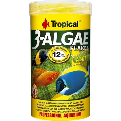Tropical 3-Algae Flakes 250 ml, 50 g