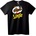 NOONEBRAND Тениска Плачещ Мустак - 7XL, Black