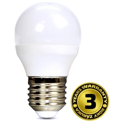 Solight LED žiarovka , miniglobe, 6W, E27, 4000K, 450lm