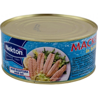 Nekton Makrela v mírně slaném nálevu 900 g