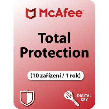 McAfee Total Protection EU 10 lic. 1 rok (MTPU010RKA)