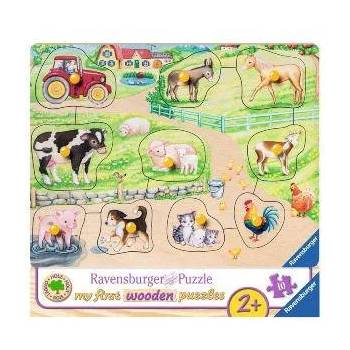 Ravensburger Моят първи пъзел Ravensburger 10 части - Сутрин във фермата, 7003689