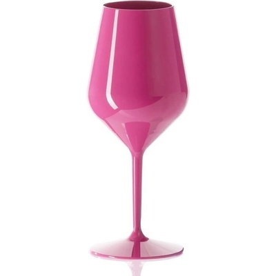 Nero Champagne.cz zbitná sklenice na víno Růžová 470 ml