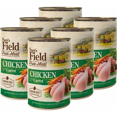 Sam's Field Adult True Chicken & Carrot 6 x 400 g