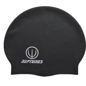 Neptunus Силиконова шапка за плуване, черна - neptunus atlas