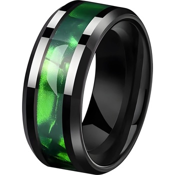 HARAHU Пръстен DA-32473 - Черен / Зелен / 65mm KP32473 (DA-32473)