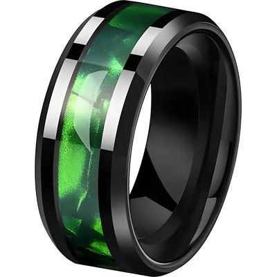 HARAHU Пръстен DA-32473 - Черен / Зелен / 65mm KP32473 (DA-32473)