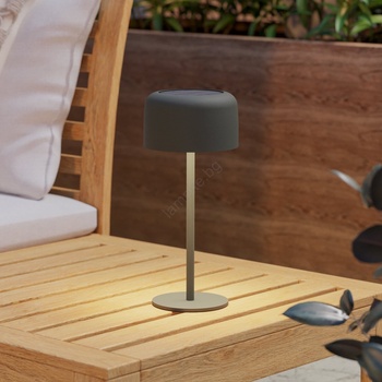 EGLO 901894 - LED соларна настолна лампа ROCCANOVA LED/2, 8W/3, 7V IP44 зелена (EG901894)