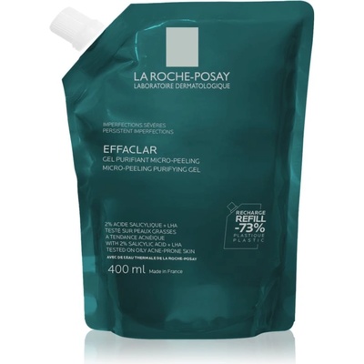 La Roche-Posay Effaclar почистващ пилинг гел за мазна и проблемна кожа 400ml