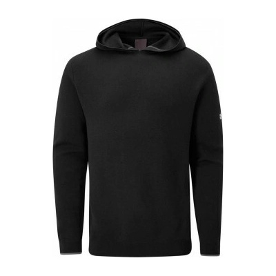 Oscar Jacobson Kennedy Lightweight Knitted Hoodie Černá