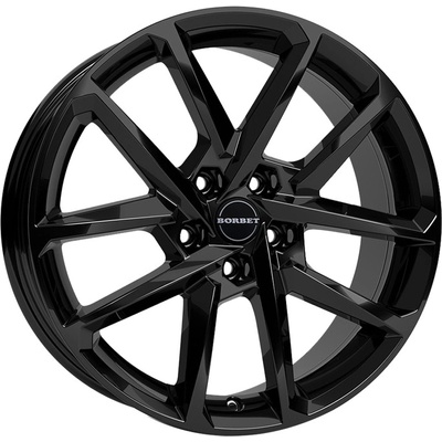 Borbet N 8x19 5x112 ET39 black gloss