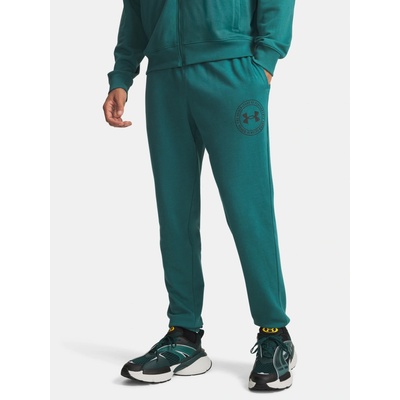 Under Armour pánské tepláky UA Rival LW Graphic jogger Zelená