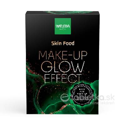 Weleda Skin Food Make-up Glow Effect darčekový set balzám na pery Skin Food Lip Butter 8 ml + pleťový a telový krém Skin Food 75 ml + suchý olej Skin Food Ultra-Light Dry Oil 100 ml
