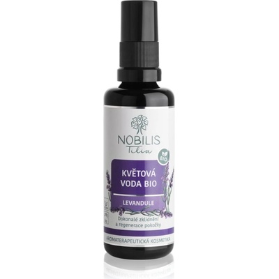 Nobilis Tilia Floral Water BIO Levandule вода за лице с успокояващ ефект 50ml