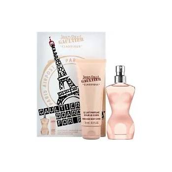 Jean Paul Gaultier Classique Подаръчен комплект, Тоалетна вода 50ml + Мляко за тяло 75ml, Жени