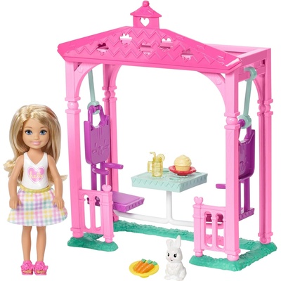Mattel Mattel Barbie Club Chelsea - Играчка комплект с кукла на пикник (FDB34) (808)