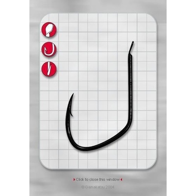 Gamakatsu LS-2210S vel.8 16ks