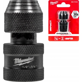 bit Milwaukee adaptér pre skrutkovacie 1/2'' na 1/4''