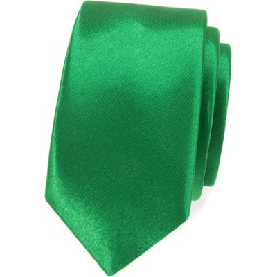 Avantgard kravata Slim Lux Zelená 571 9046