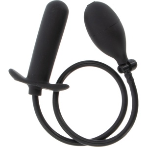 Hidden Desire Inflatable Smooth Plug Starter Black