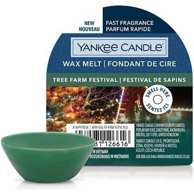 Yankee Candle vonný vosk Tree Farm Festival 22 g