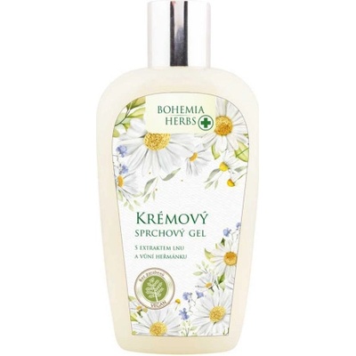 Bohemia Gifts sprchový gel s extraktem lnu a vůní heřmánku, 250 ml