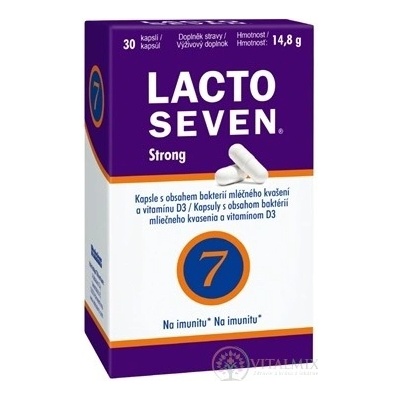 Lacto Seven Strong 30 kapslí