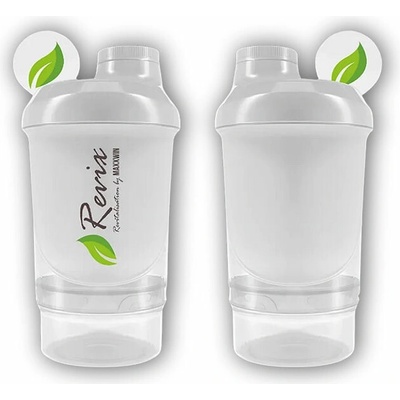 Revix by Maxxwin Šejkr REVIX 300+150 ml průhledná/bílá AKCE