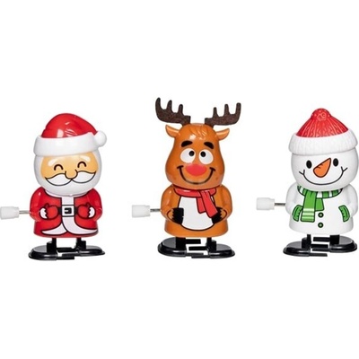 Goki Детска играчка Goki - Коледна фигура с навиващ се механизъм, асортимент (13276)