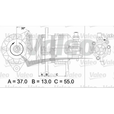 generátor VALEO 437146