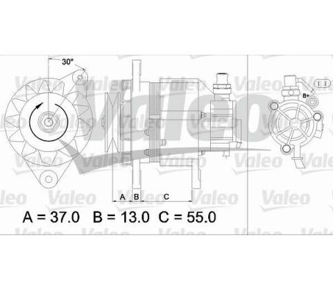 generátor VALEO 437146