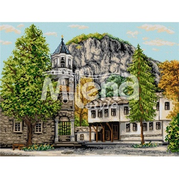 Milena Style Дряновски манастир - гоблен със схема конци Ariadna 1: 4