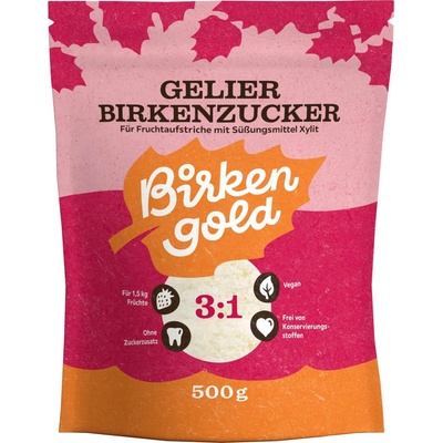 Birkengold Želírující březový cukr - 500 g
