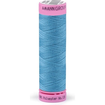 Polyesterová nit Amann ASPO 120 jeans modrá 0273 návin 100 m