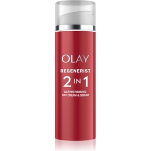 Olay Regenerist 2 in 1 Day Cream & Serum стягащ дневен крем и серум против бръчки 2в1 50ml