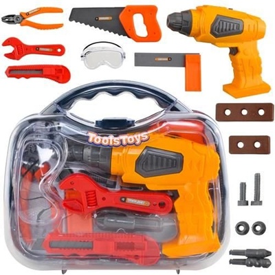Tools Toys 8237 súprava náradia pre malých kutilov kufrík s náradím 14 dielov