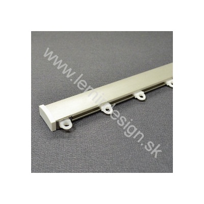 LEMIR Elegant Click brúsený hliník 150 cm