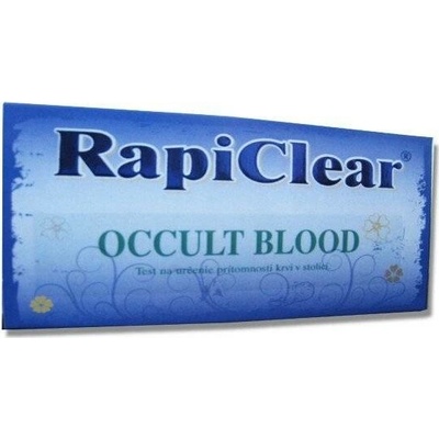 RapiClear THC Marihuana IVD test drogový na automatická diagnóza 1 ks